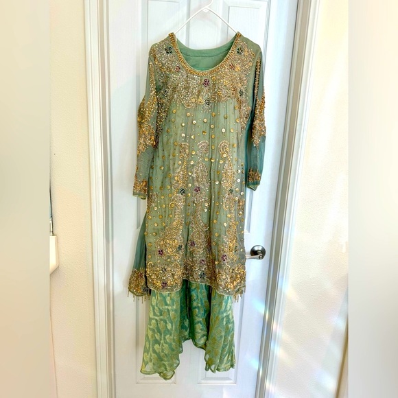 Other - 3 Piece Pakistani/Indian Sharara Outfit